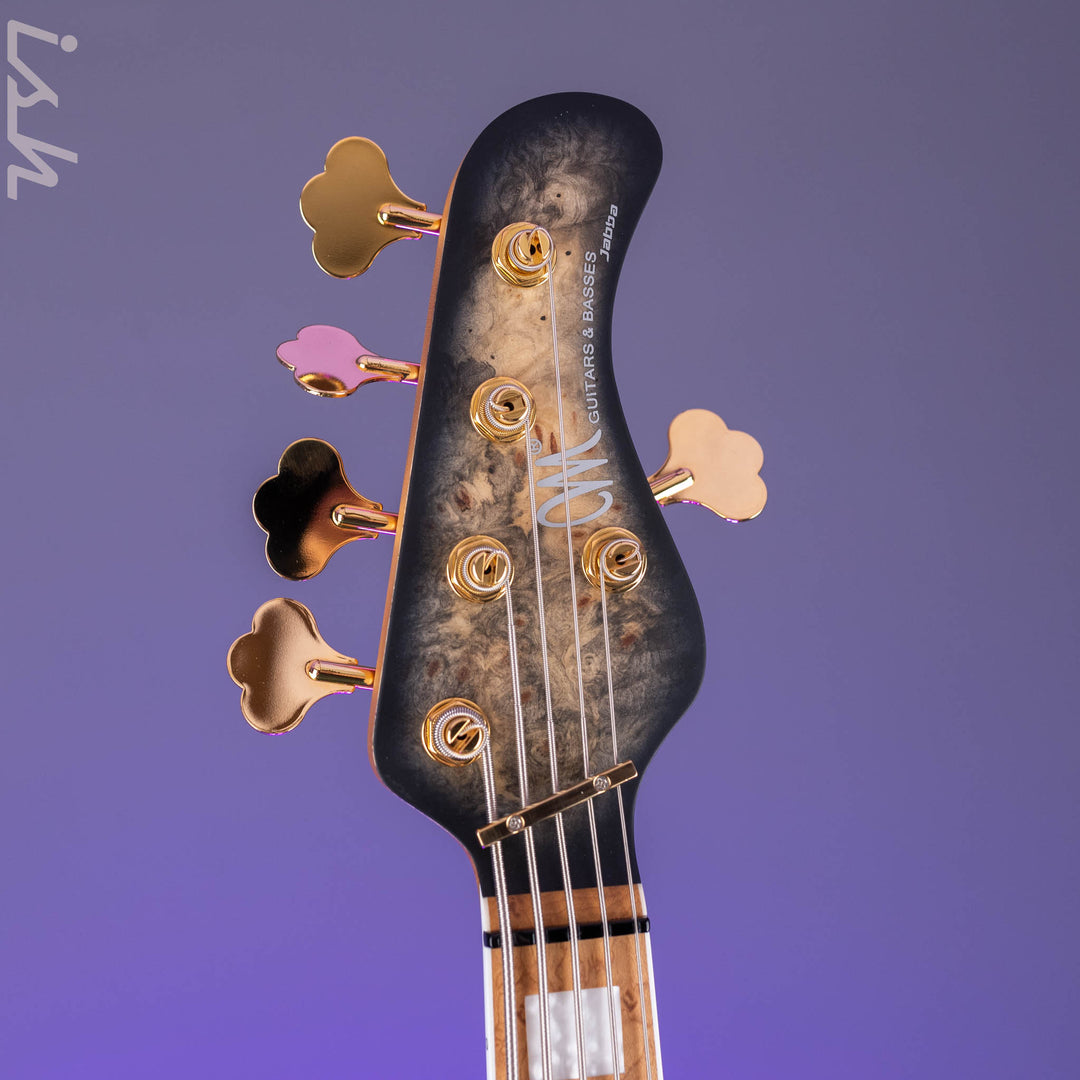 Mayones Jabba Custom 5 Trans Custom Color Satin Thin Black