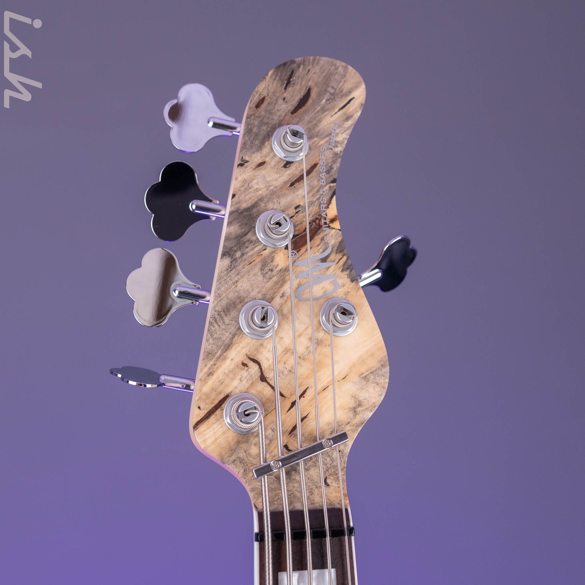 Mayones Jabba Custom 5 Buckeye Burl Trans Natural Satin – Ish Guitars