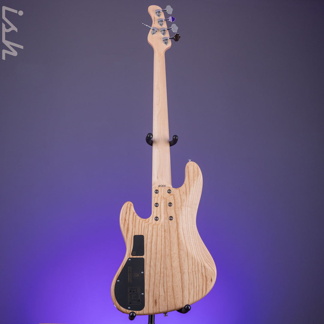 Mayones Jabba Custom 5 Buckeye Burl Trans Natural Satin