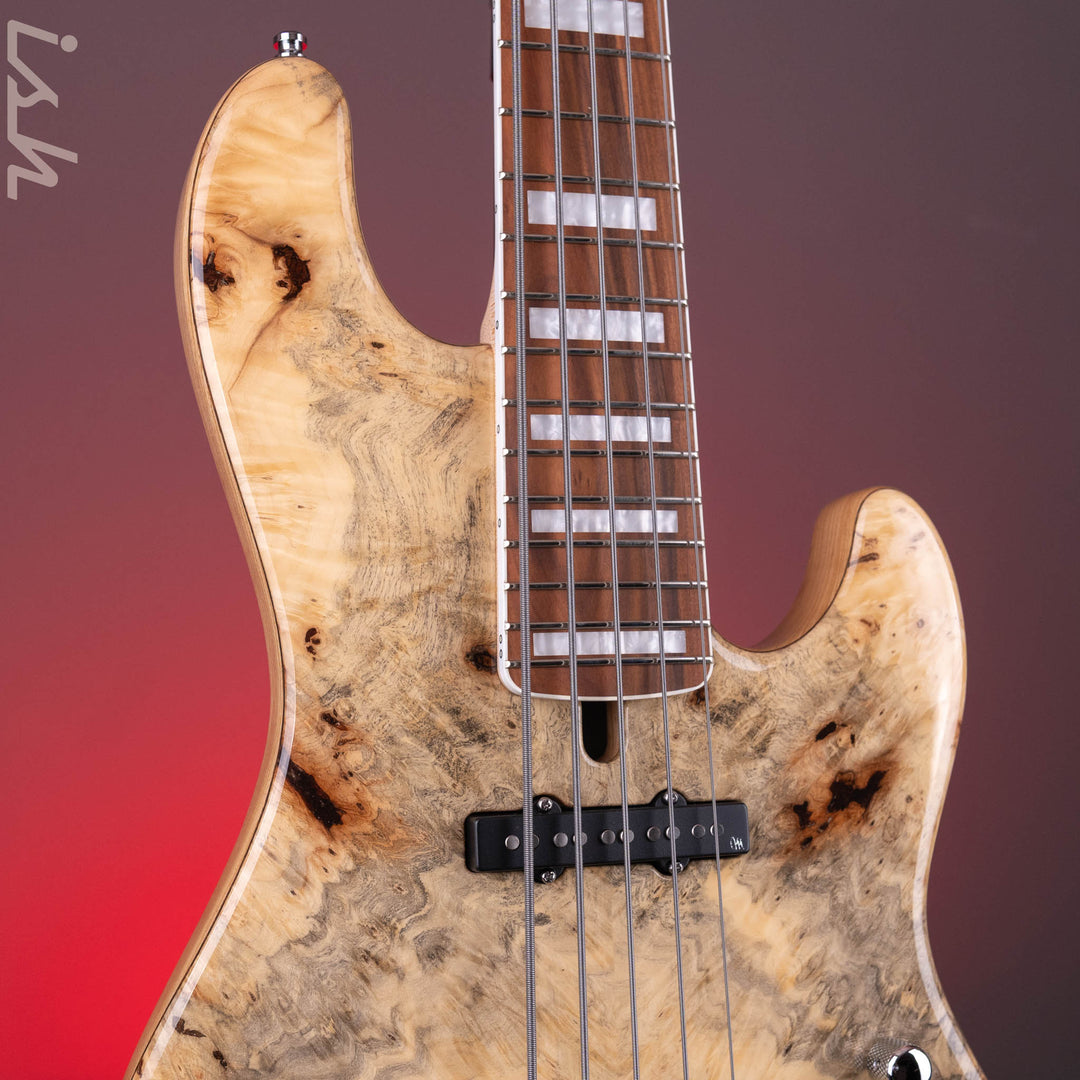 Mayones Jabba Custom 5 Buckeye Burl