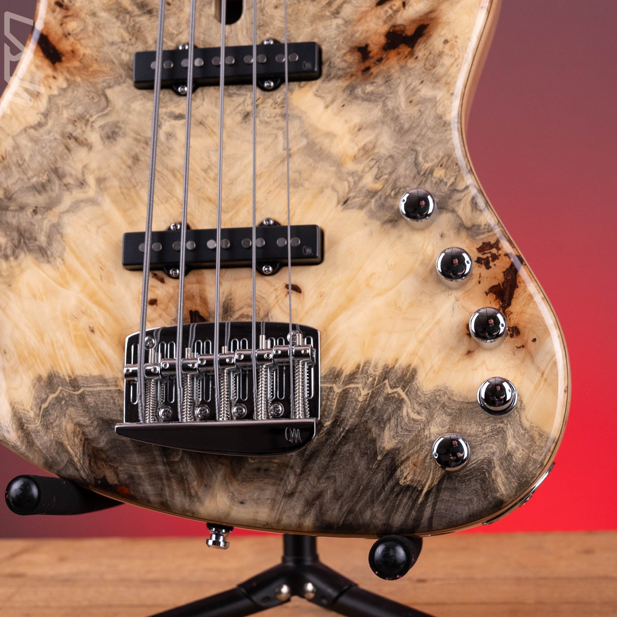 Mayones Jabba Custom 5 Buckeye Burl – Ish Guitars