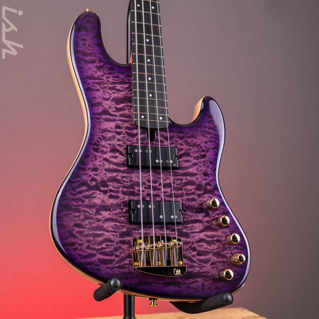 Mayones Jabba Custom 4 Quilted Maple Infinite Purple