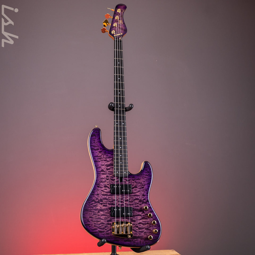 Mayones Jabba Custom 4 Quilted Maple Infinite Purple