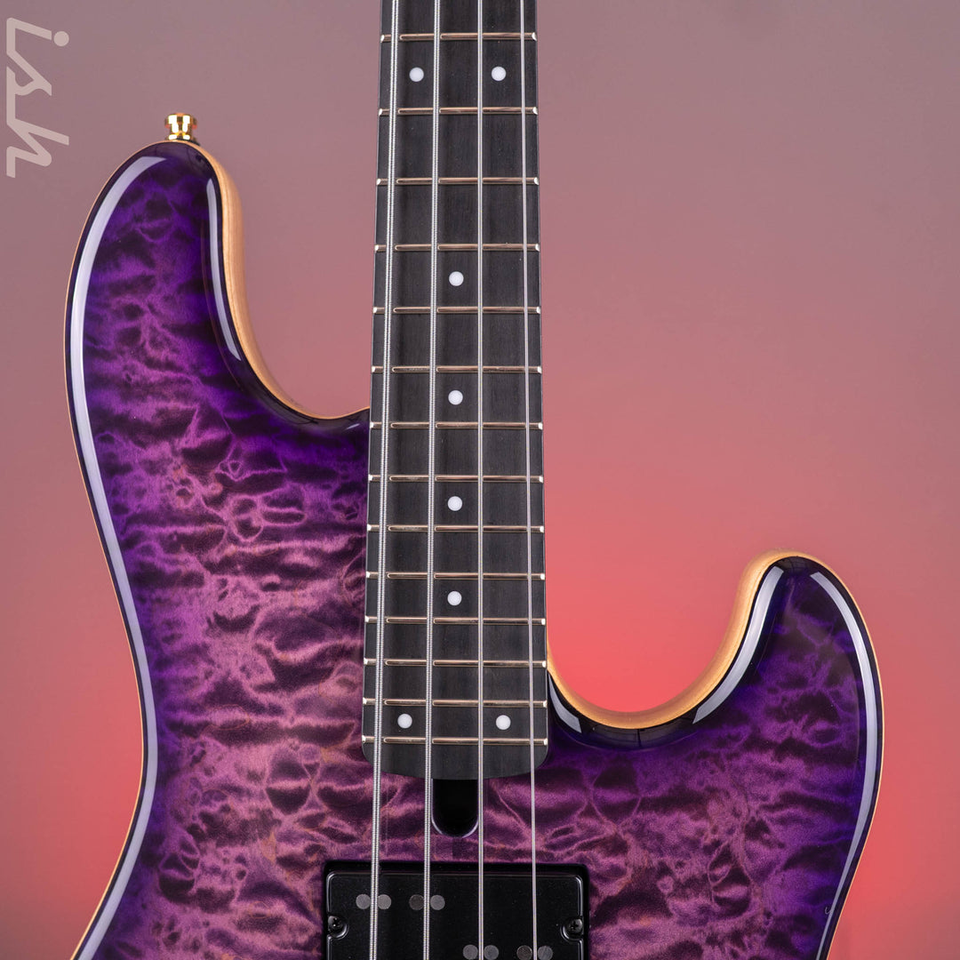 Mayones Jabba Custom 4 Quilted Maple Infinite Purple