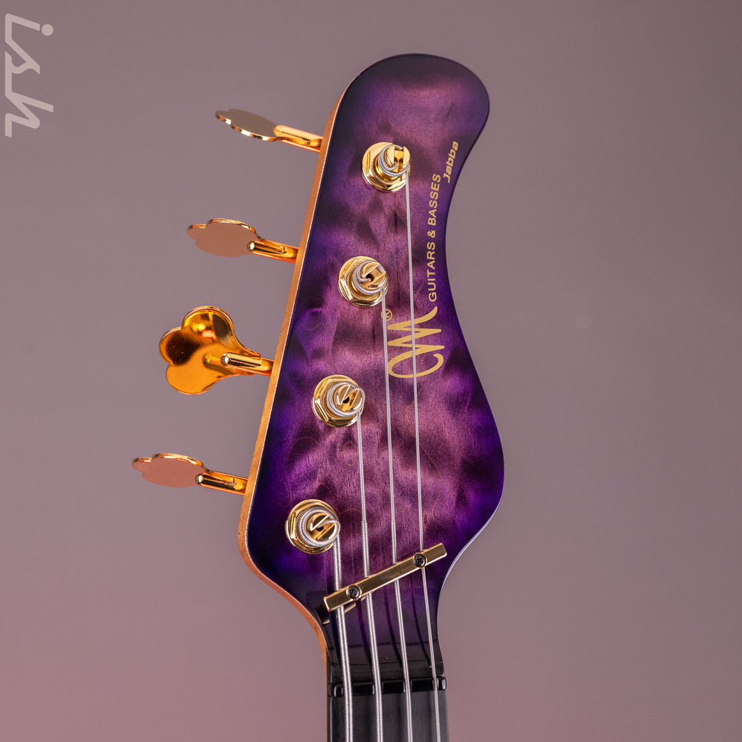 Mayones Jabba Custom 4 Quilted Maple Infinite Purple