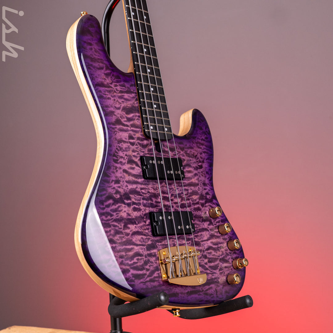 Mayones Jabba Custom 4 Quilted Maple Infinite Purple