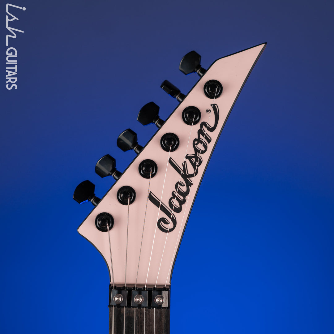 Jackson American Series Virtuoso Electric Guitar Satin Shell Pink Demo