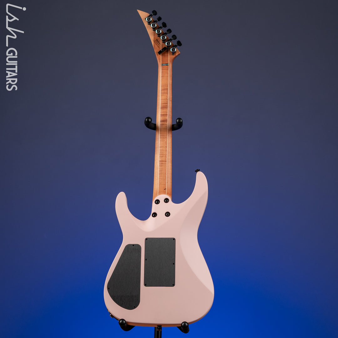 Jackson American Series Virtuoso Electric Guitar Satin Shell Pink Demo