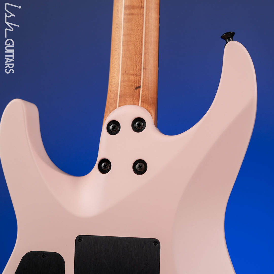 Jackson American Series Virtuoso Electric Guitar Satin Shell Pink Demo