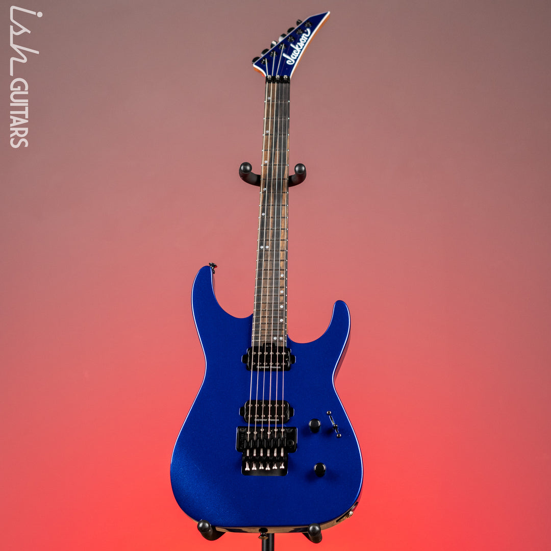 Jackson American Series Virtuoso Electric Guitar Mystic Blue Demo