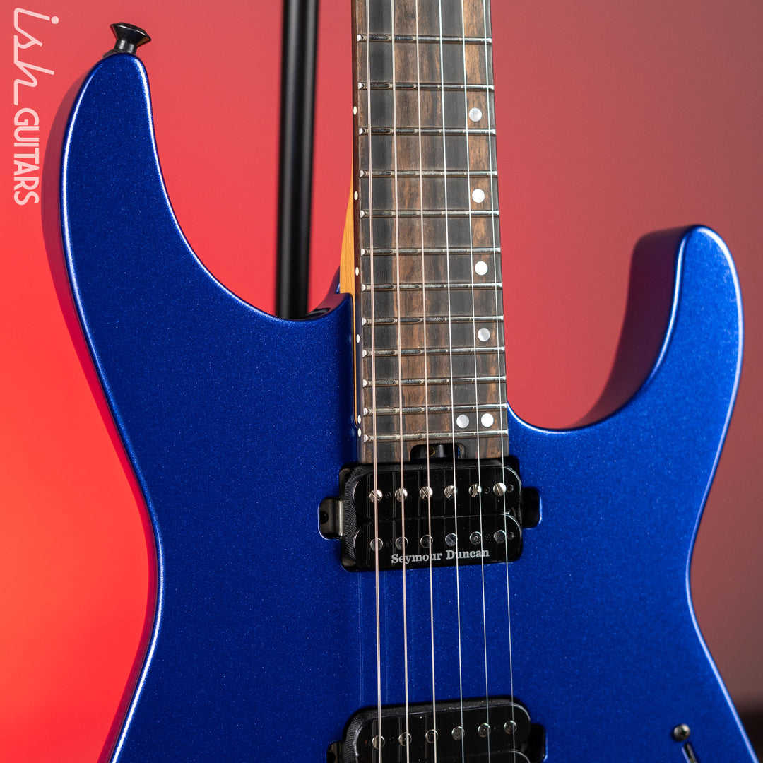 Jackson American Series Virtuoso Electric Guitar Mystic Blue Demo