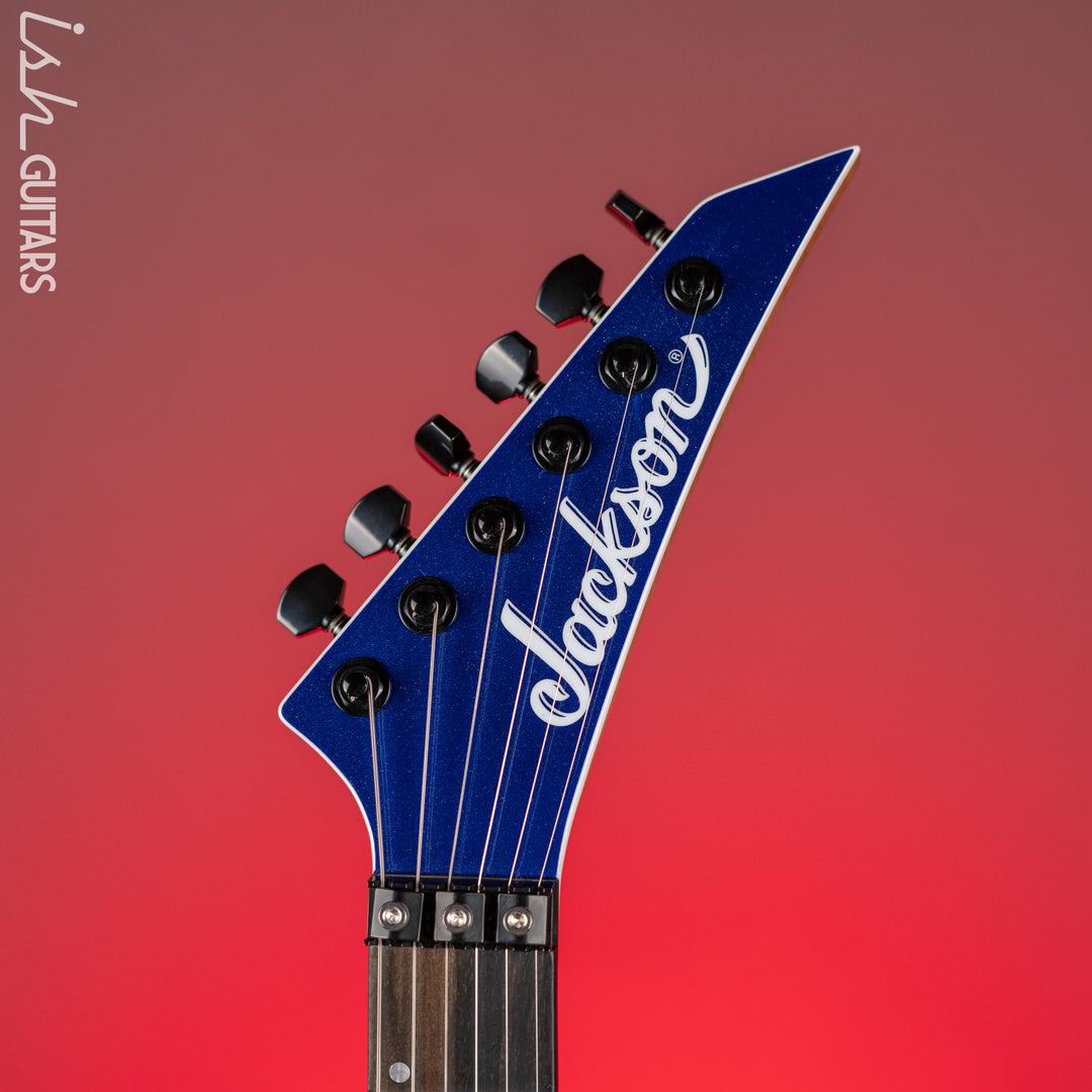 Jackson American Series Virtuoso Electric Guitar Mystic Blue Demo