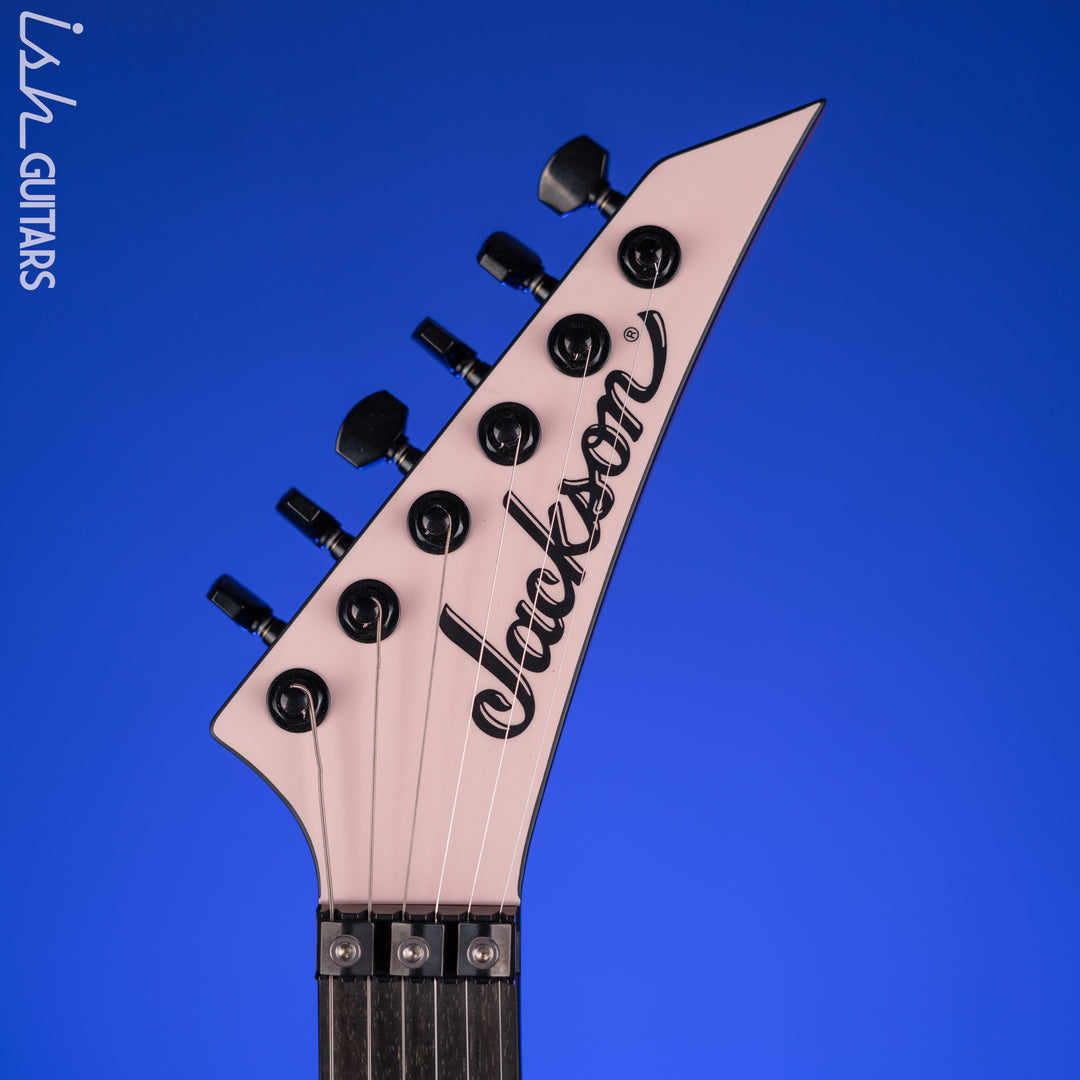 Jackson American Series Virtuoso Electric Guitar Satin Shell Pink Demo