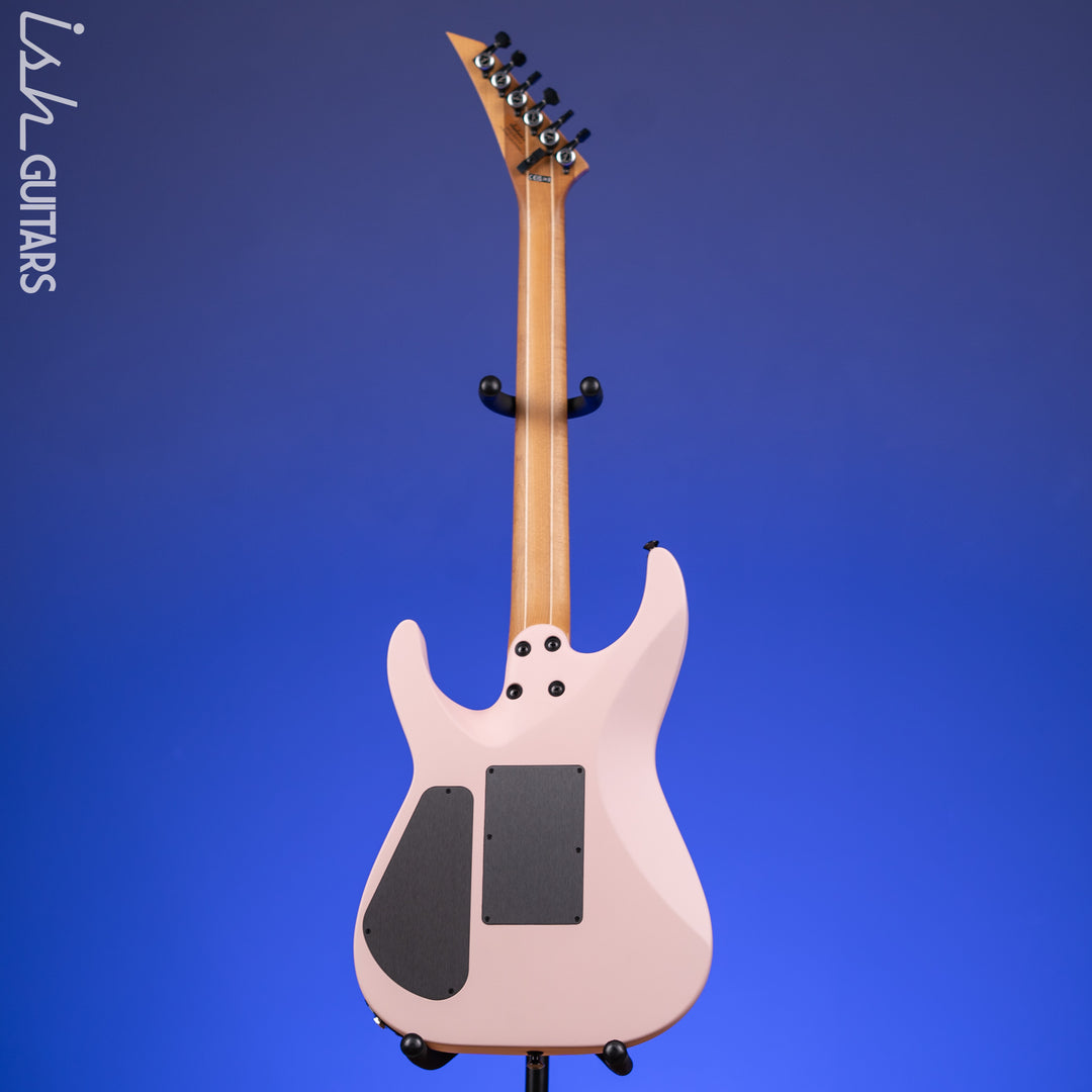 Jackson American Series Virtuoso Electric Guitar Satin Shell Pink Demo