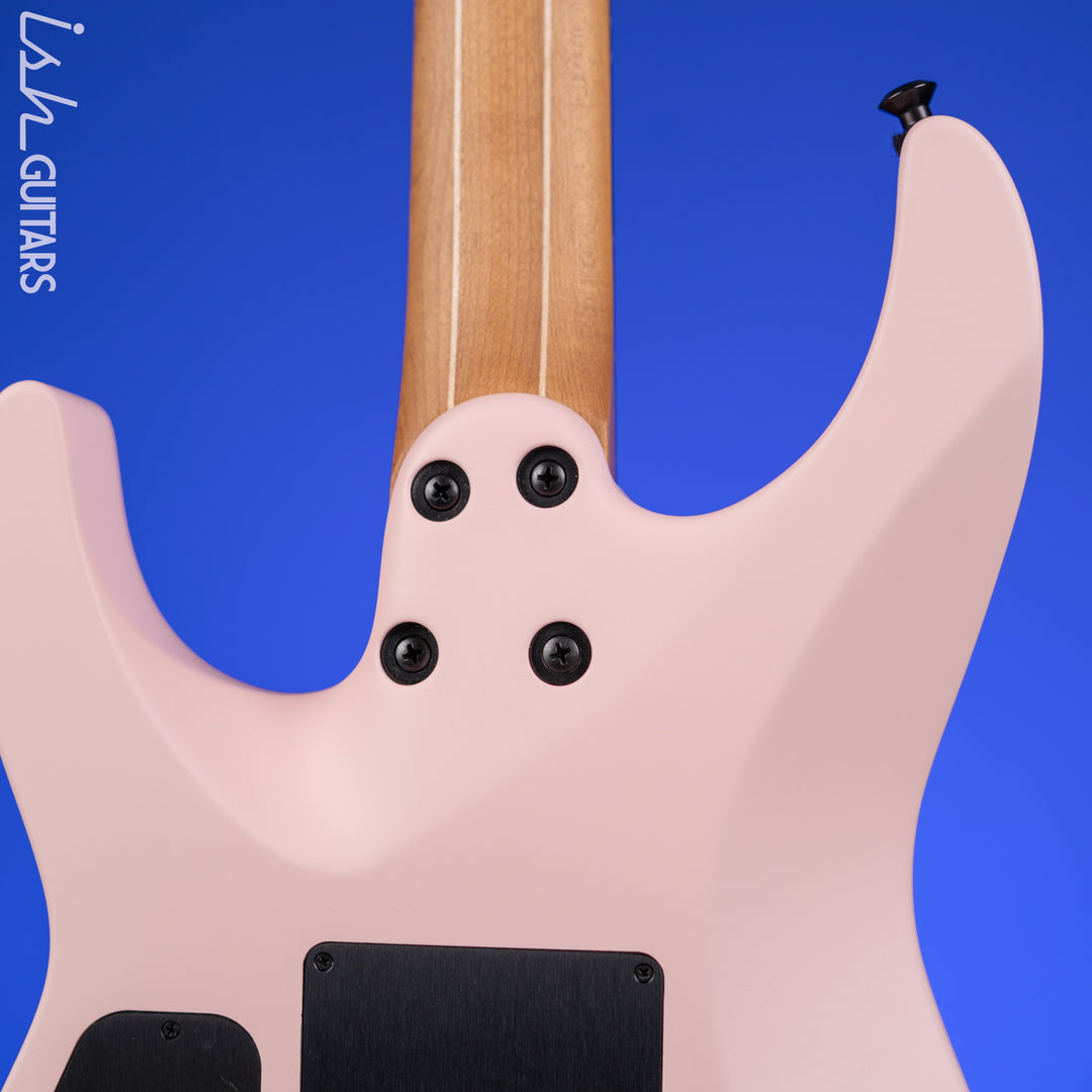 Jackson American Series Virtuoso Electric Guitar Satin Shell Pink Demo
