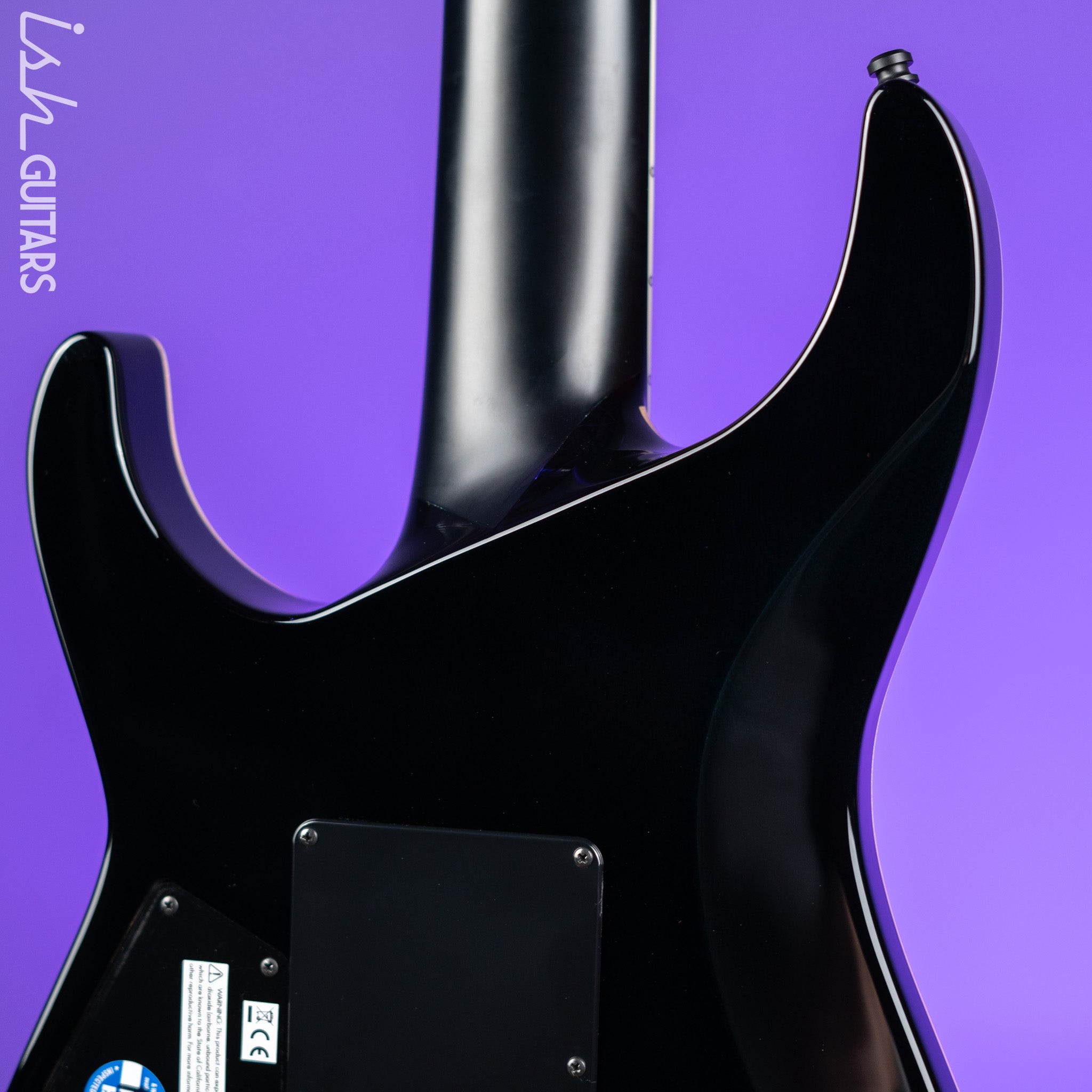 ESP E-II Horizon Floyd Rose 7 String Black Turquoise Burst – Ish