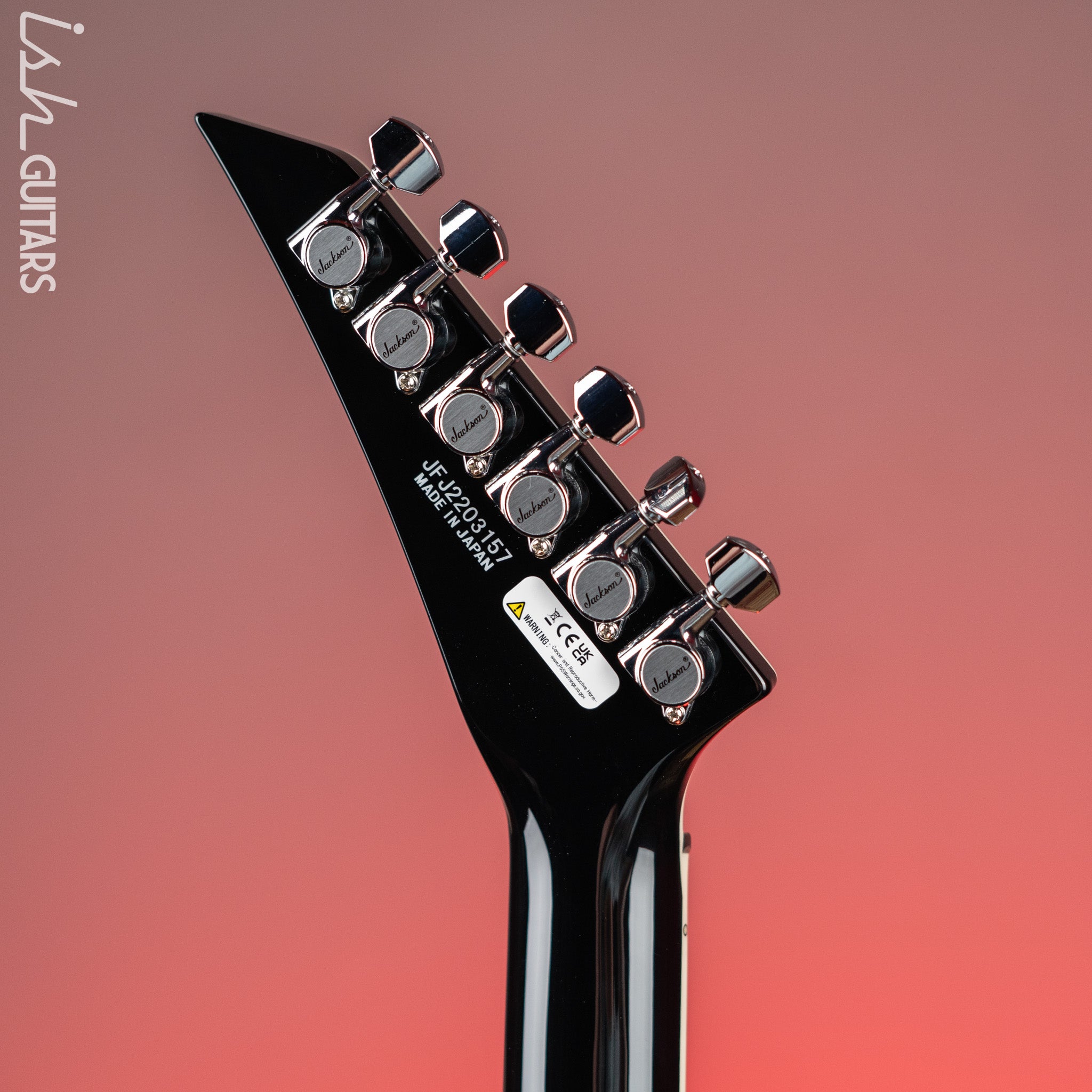 2023 Jackson MJ Series Rhoads RRT Black Gloss – Ish Guitars