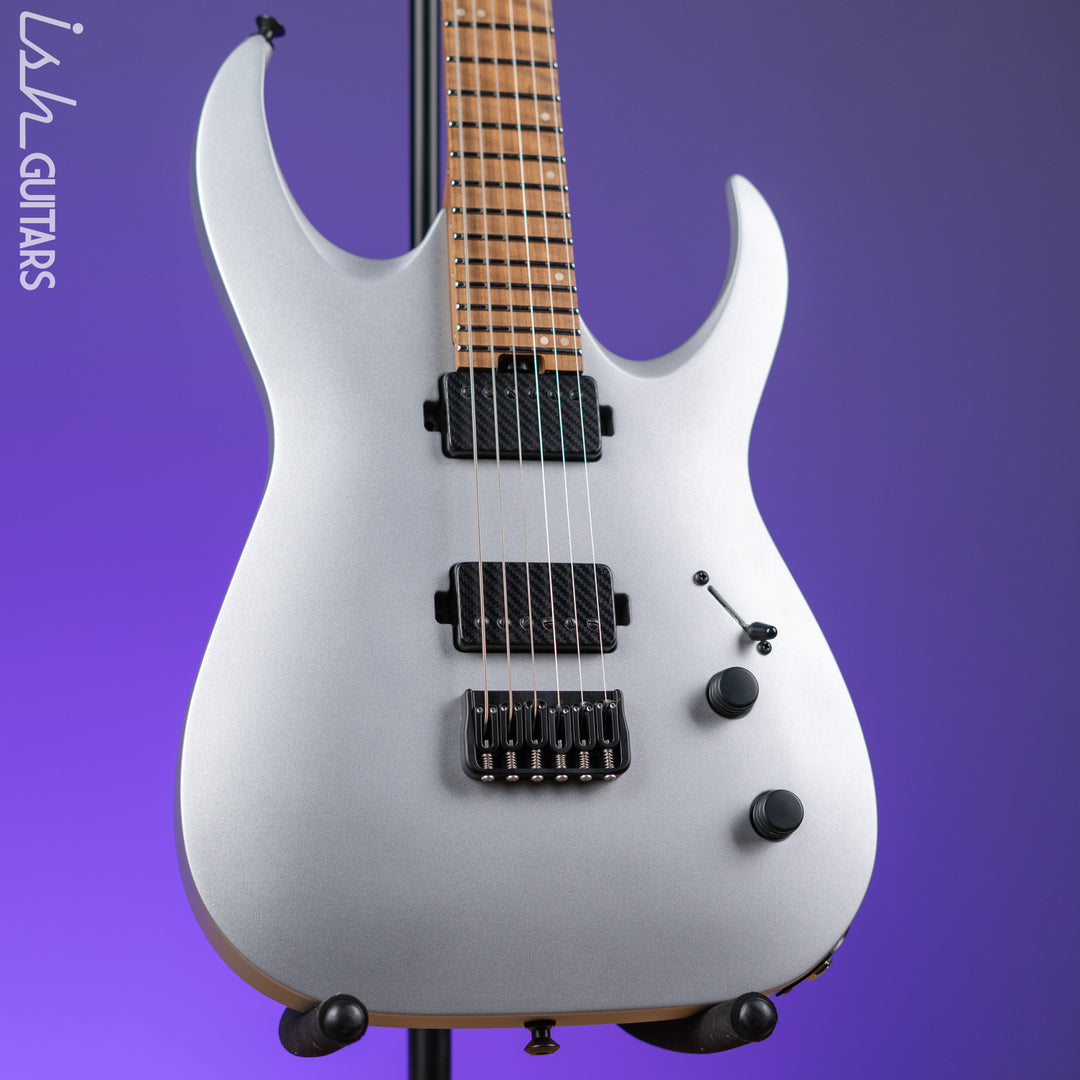 Jackson USA Custom Shop Misha Mansoor Signature Juggernaut HT6 Satin Silver