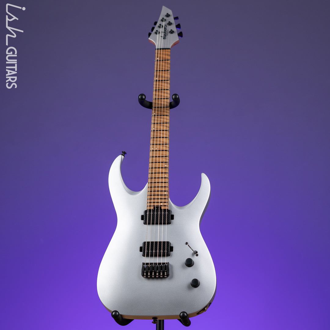 Jackson USA Custom Shop Misha Mansoor Signature Juggernaut HT6 Satin Silver