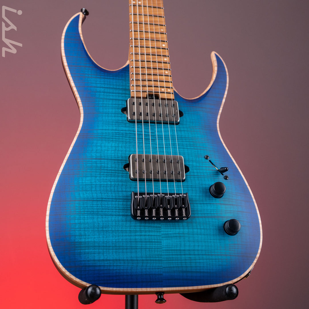 Jackson Custom Shop Misha Mansoor Juggernaut HTFM7 Satin Laguna Burst