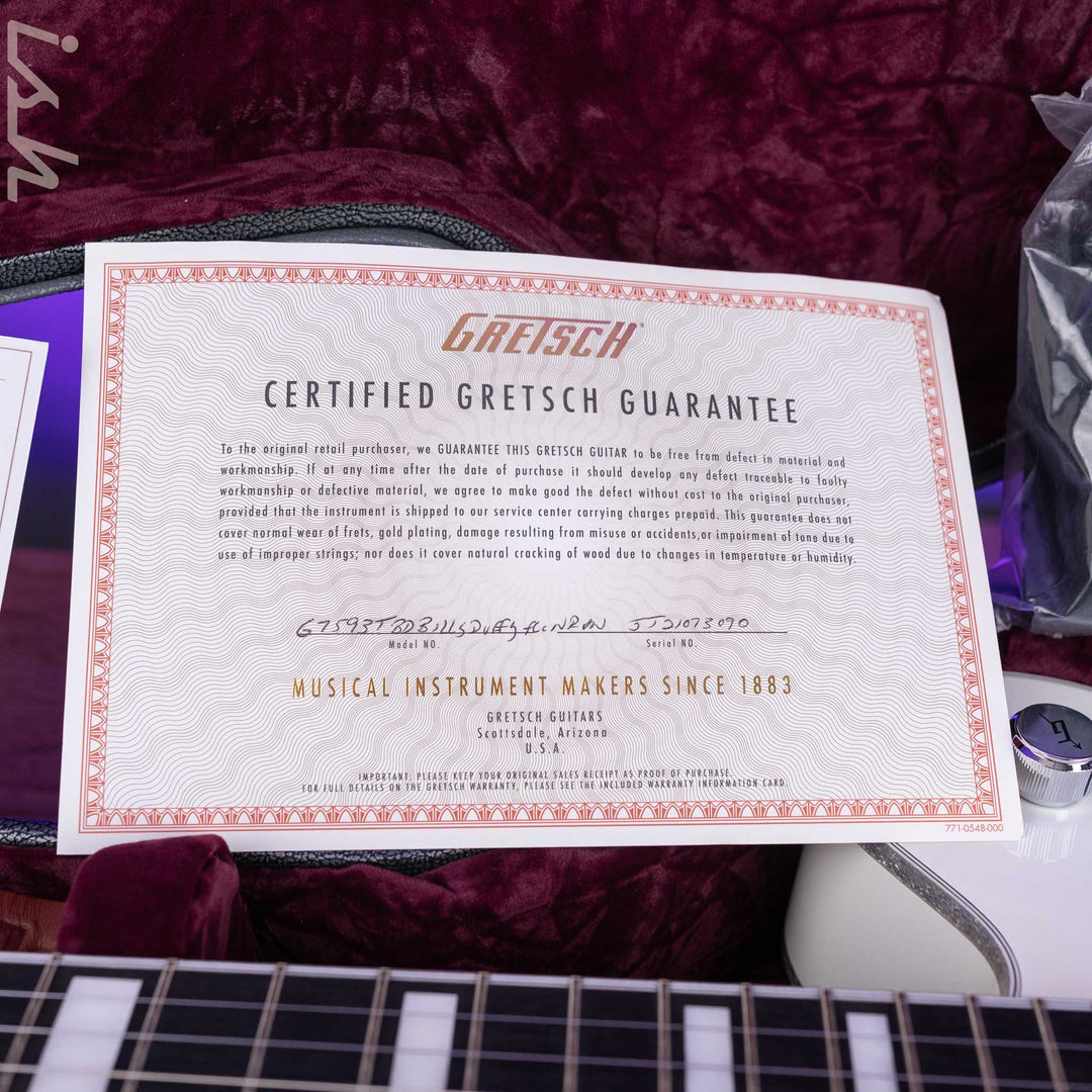 2022 Gretsch G7593T-BD Bill Duffy White Falcon