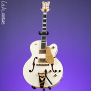 Gretsch G6136T-MGC Michael Guy Chislett Signature Falcon with Bigsby Vintage White