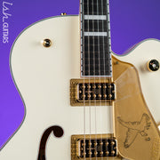 Gretsch G6136T-MGC Michael Guy Chislett Signature Falcon with Bigsby Vintage White