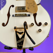 Gretsch G6136T-MGC Michael Guy Chislett Signature Falcon with Bigsby Vintage White