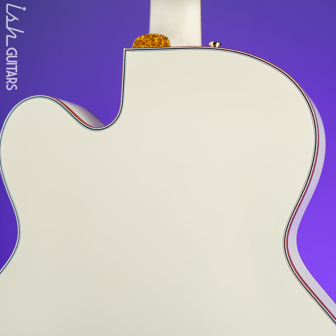 Gretsch G6136T-MGC Michael Guy Chislett Signature Falcon with Bigsby Vintage White