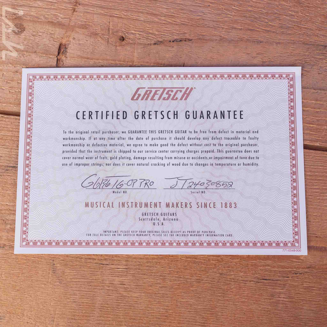 Gretsch G6136TG Limited Edition Orville Peck Falcon Oro Sparkle Demo
