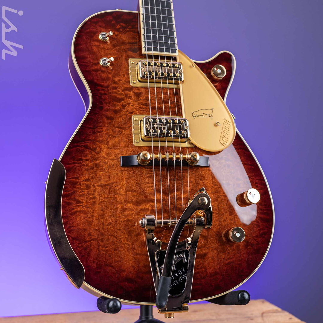 Gretsch G6134TGQM-59 Limited Edition Penguin Forge Glow Demo