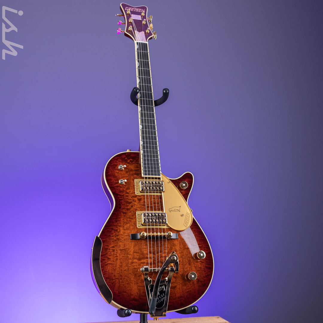 Gretsch G6134TGQM-59 Limited Edition Penguin Forge Glow Demo
