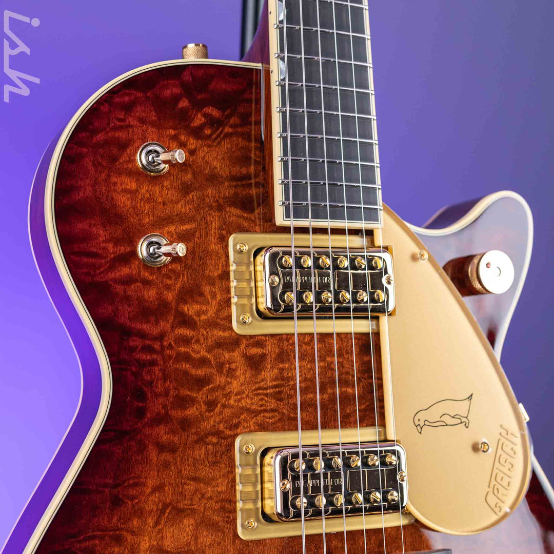 Gretsch G6134TGQM-59 Limited Edition Penguin Forge Glow Demo
