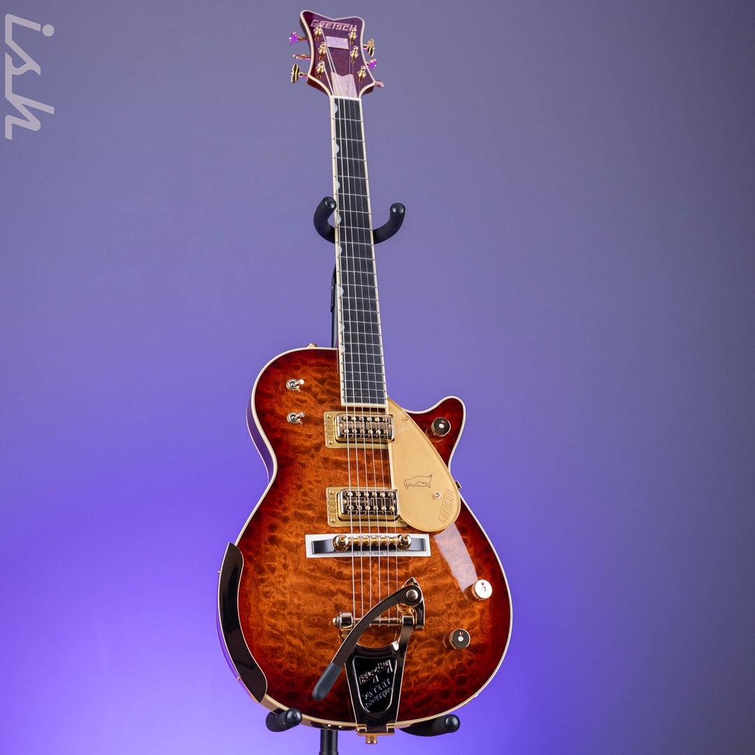 Gretsch G6134TGQM-59 Limited Edition Penguin Forge Glow Demo