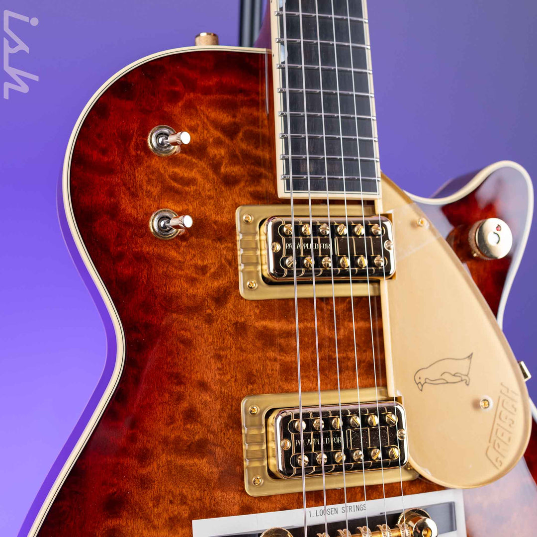 Gretsch G6134TGQM-59 Limited Edition Penguin Forge Glow Demo