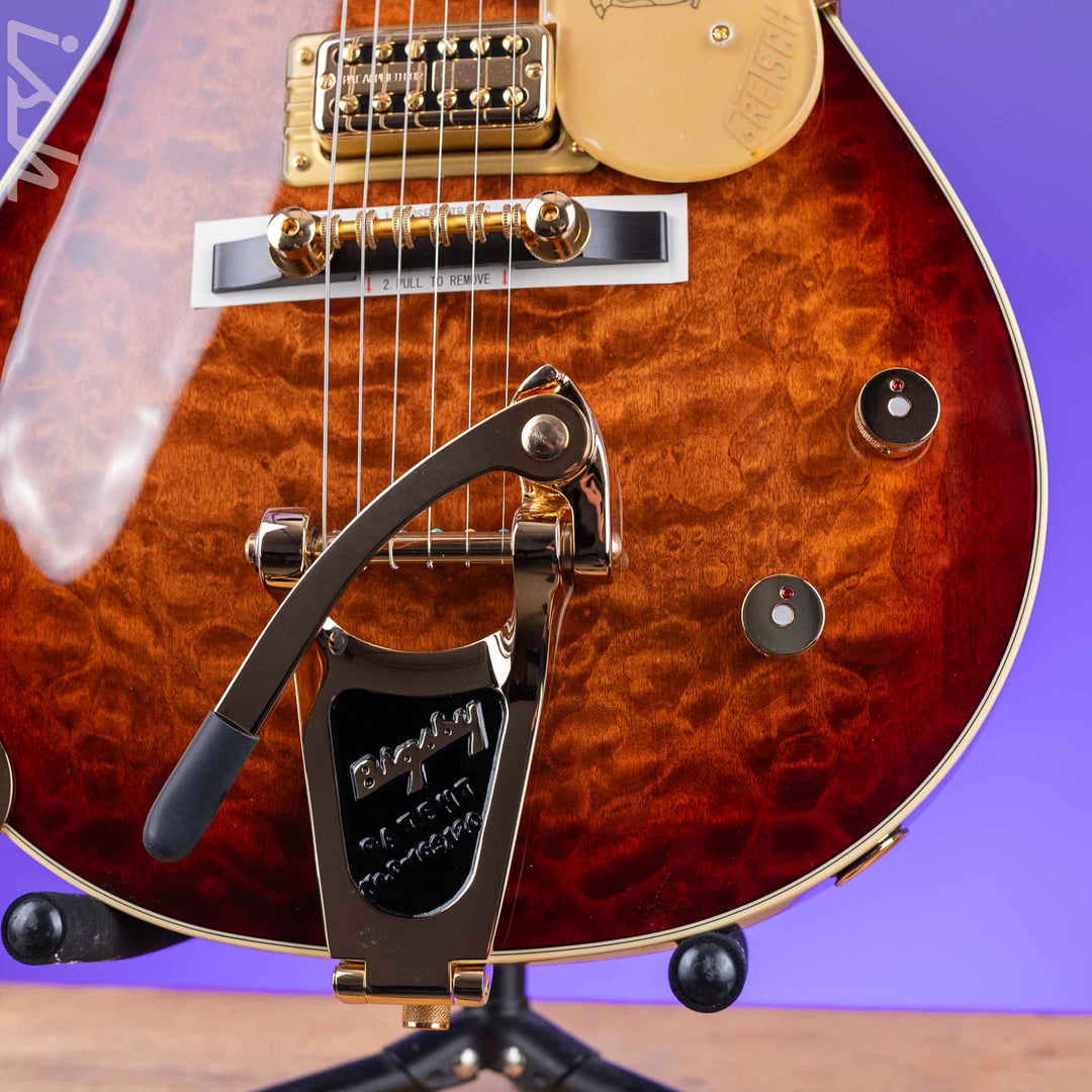 Gretsch G6134TGQM-59 Limited Edition Penguin Forge Glow Demo