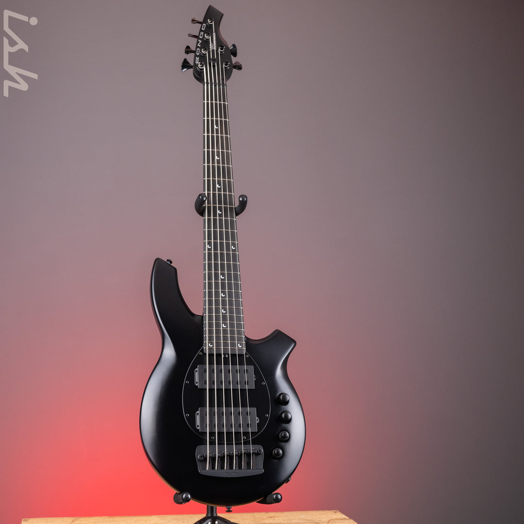 Ernie Ball Music Man Bongo 6-String Bass Stealth Black