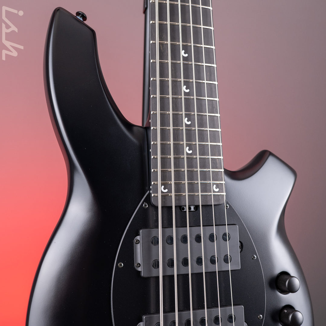 Ernie Ball Music Man Bongo 6-String Bass Stealth Black