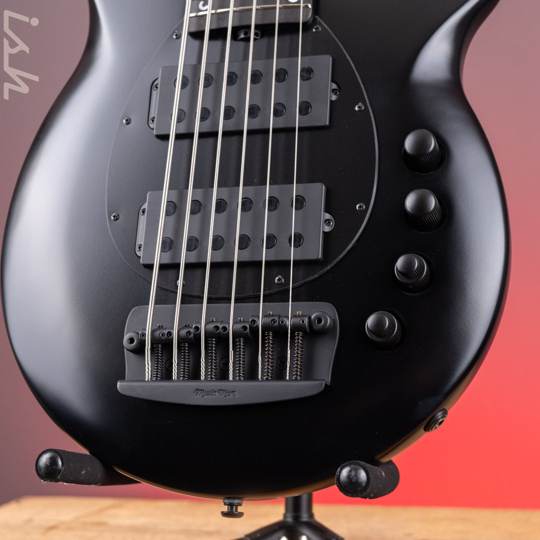 Ernie Ball Music Man Bongo 6-String Bass Stealth Black