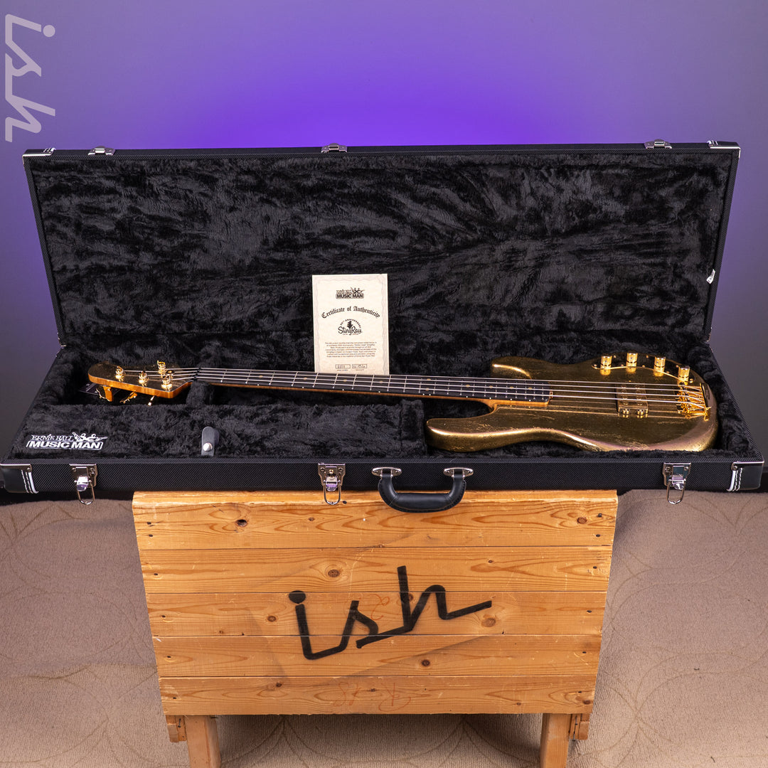 Ernie Ball Music Man 50th Anniversary StingRay Molten Gold