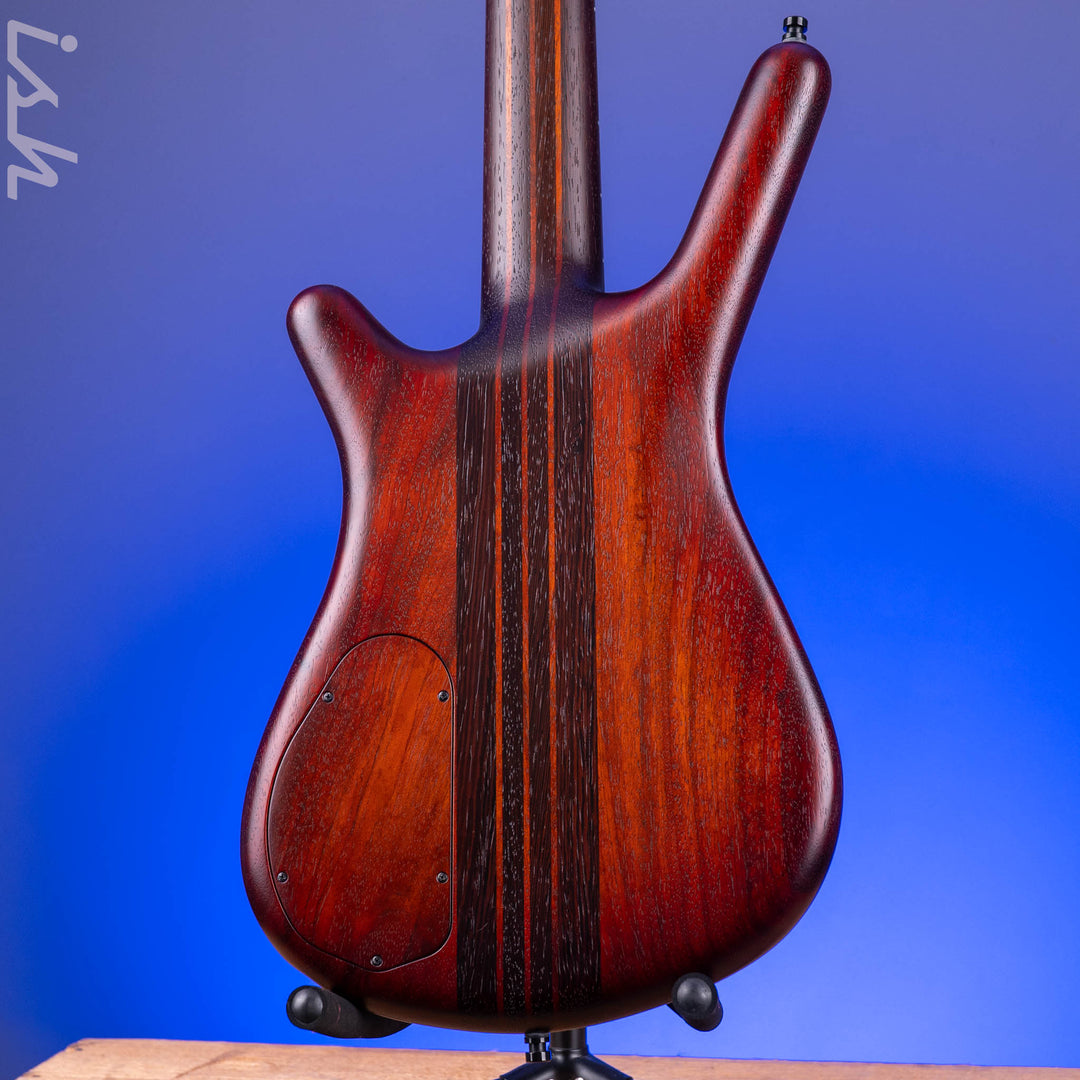 2022 Warwick Streamette 5 Masterbuilt 33/35 Special Amberburst Transparent Satin Finish