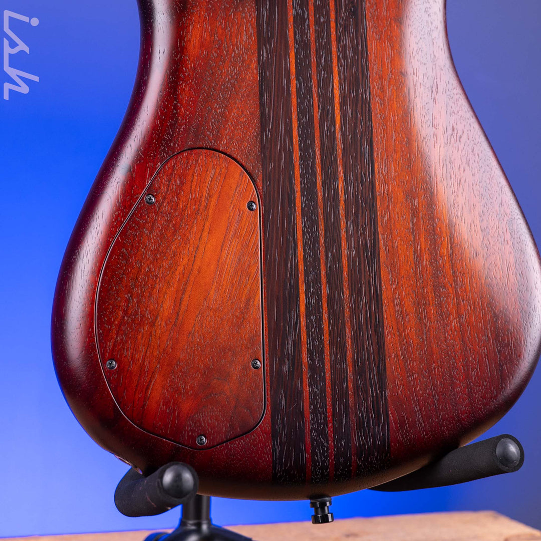 2022 Warwick Streamette 5 Masterbuilt 33/35 Special Amberburst Transparent Satin Finish