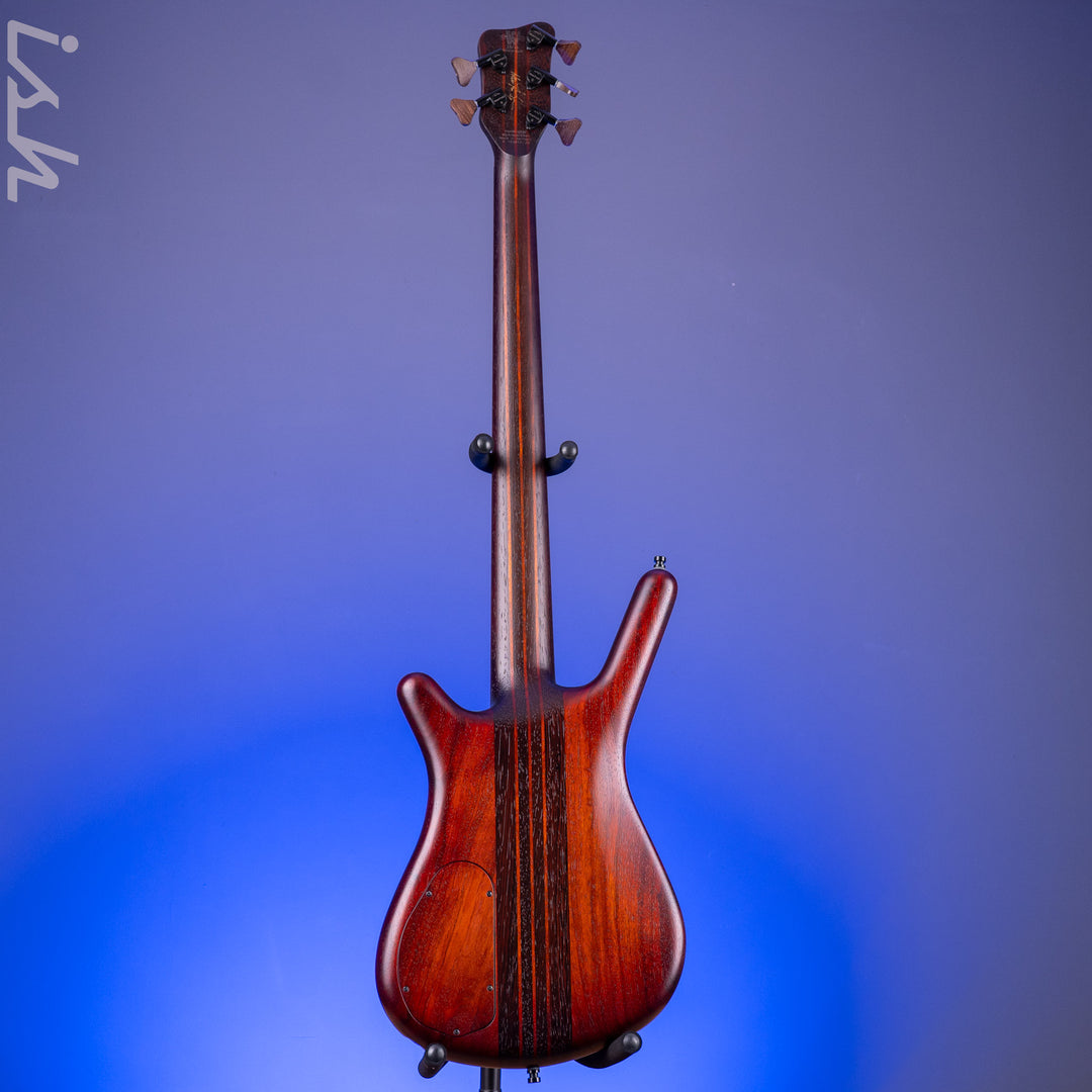 2022 Warwick Streamette 5 Masterbuilt 33/35 Special Amberburst Transparent Satin Finish