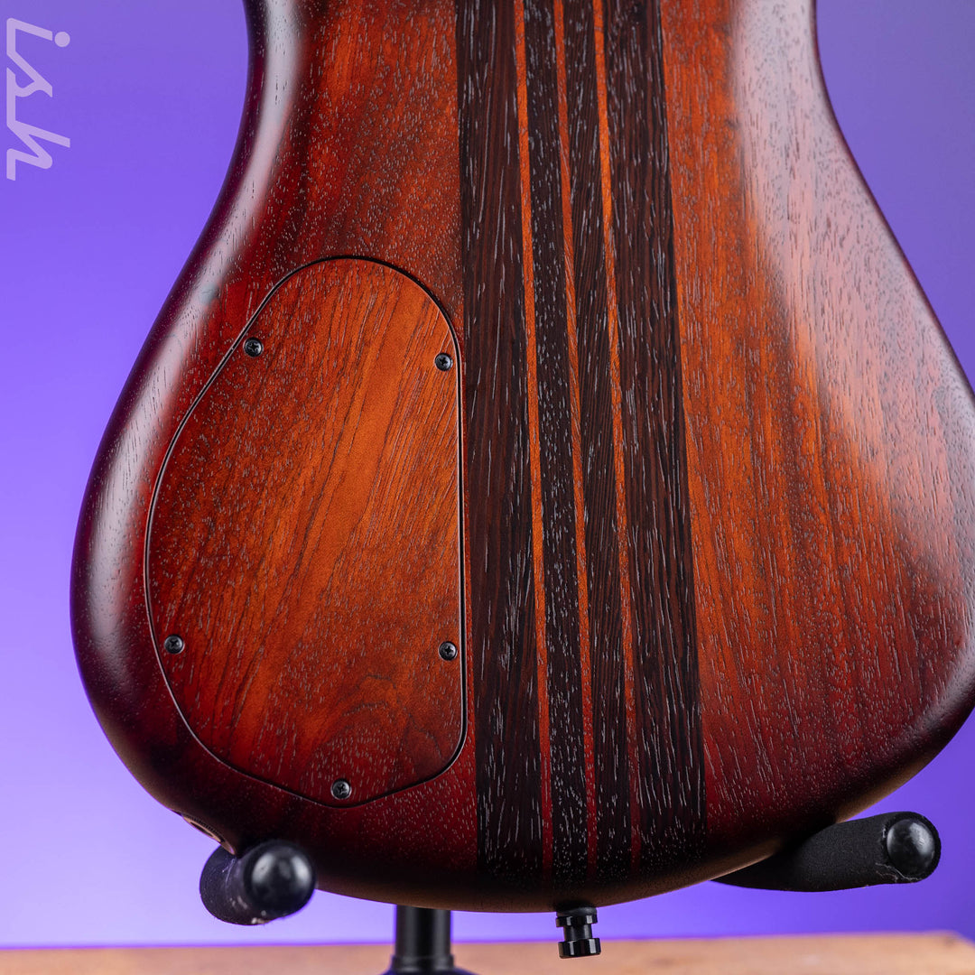 2022 Warwick Streamette 5 Masterbuilt 33/35 Special Amberburst Transparent Satin Finish