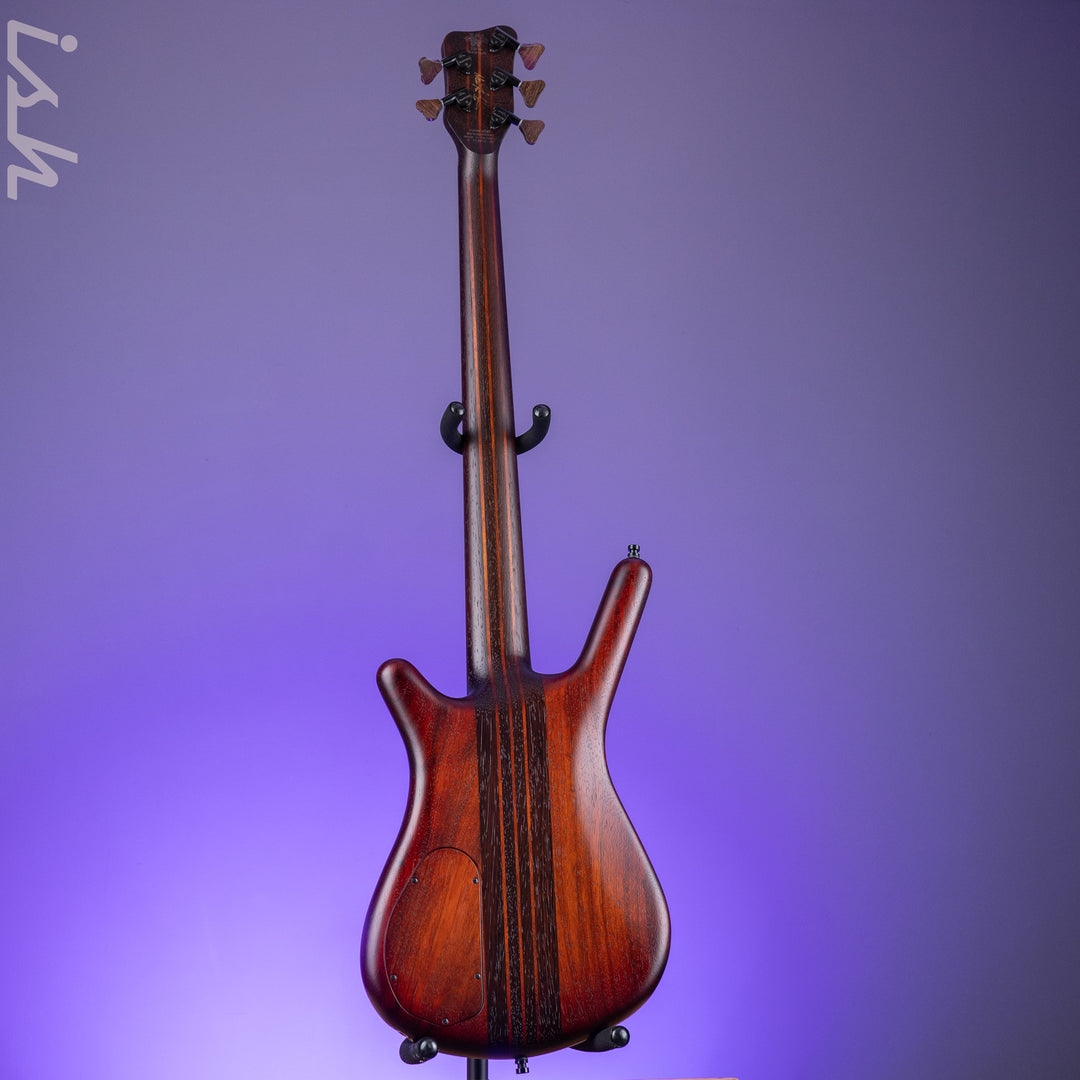 2022 Warwick Streamette 5 Masterbuilt 33/35 Special Amberburst Transparent Satin Finish