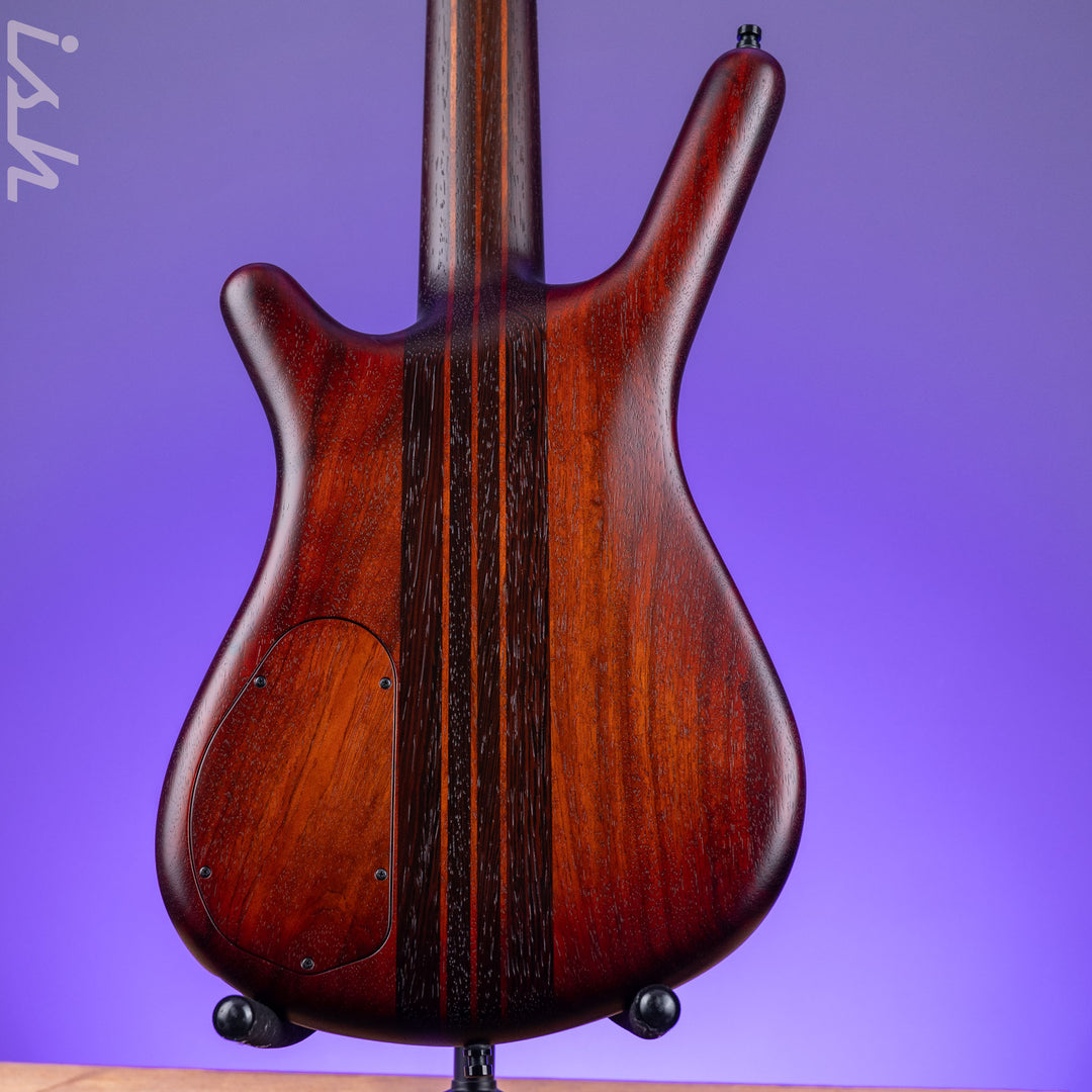 2022 Warwick Streamette 5 Masterbuilt 33/35 Special Amberburst Transparent Satin Finish