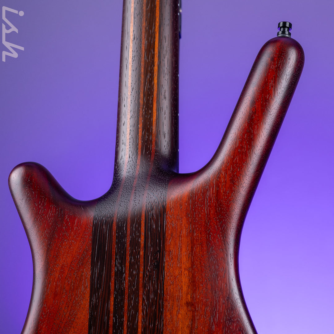 2022 Warwick Streamette 5 Masterbuilt 33/35 Special Amberburst Transparent Satin Finish