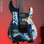ESP LTD Kirk Hammett Signature KH-WZ White Zombie Electric Guitar