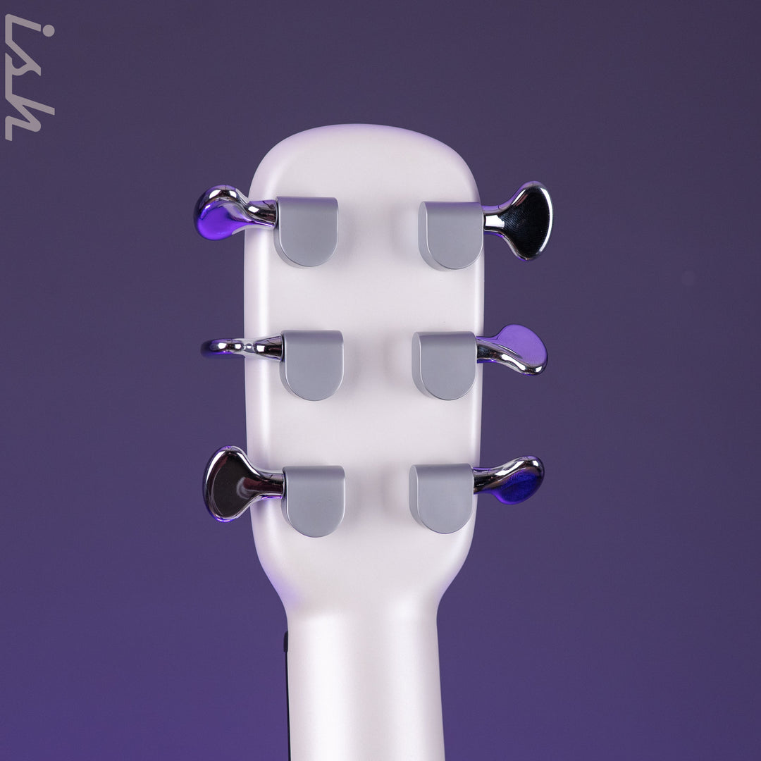 2023 LAVA ME 4 Carbon 38" Smart Acoustic-Electric Guitar White (w/ Airflow Bag)