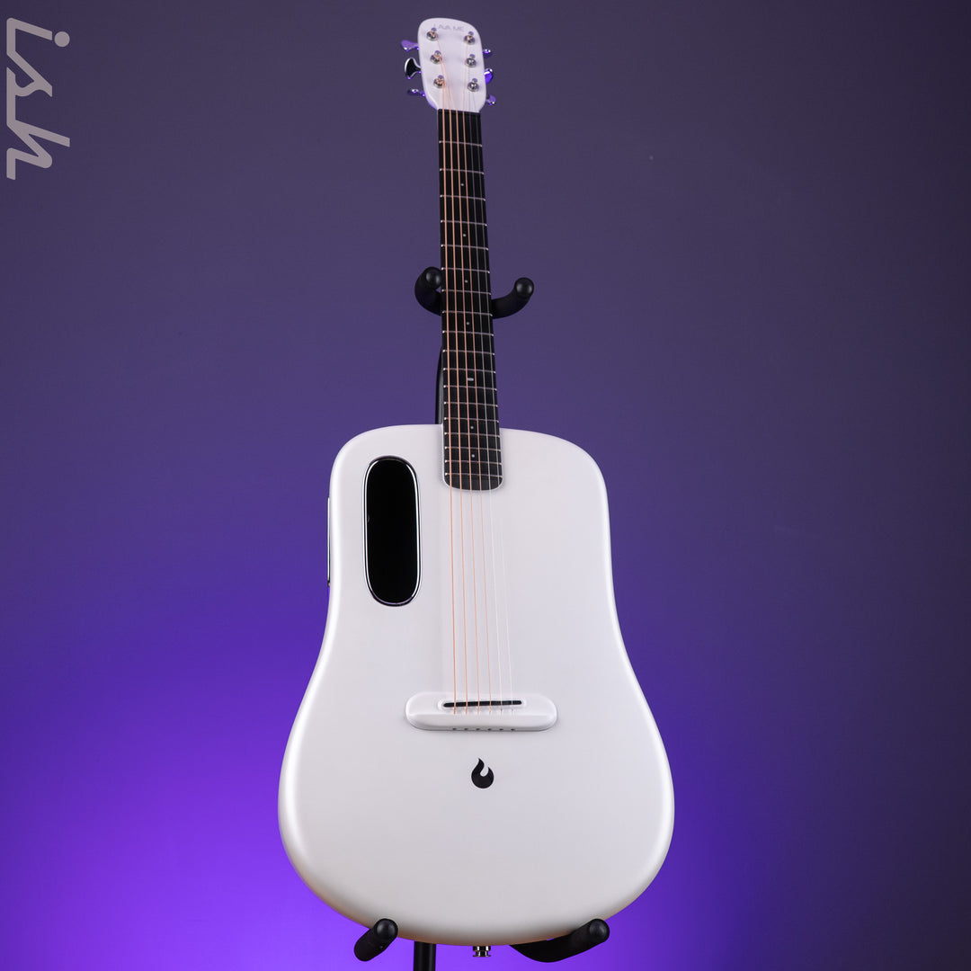 2023 LAVA ME 4 Carbon 38" Smart Acoustic-Electric Guitar White (w/ Airflow Bag)
